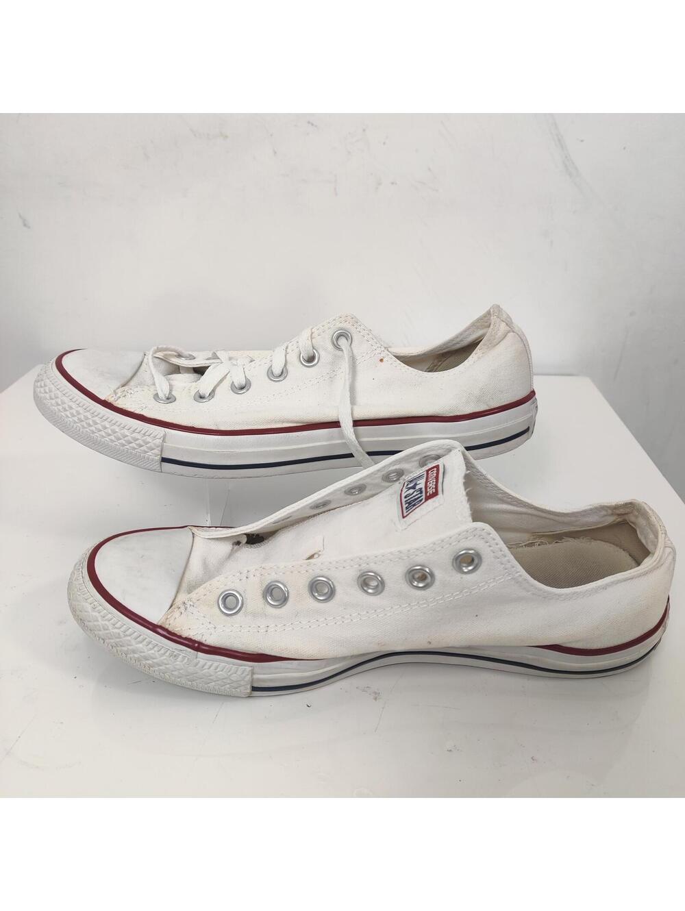 Converse Chuck Taylor All Star White Low Top Sneakers Men's 8 Women's 10
